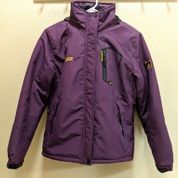 Moerdeng Jackets & Coats Moerdeng Womens Waterproof Fleecelined Ski Jacket With Zipoff Hood